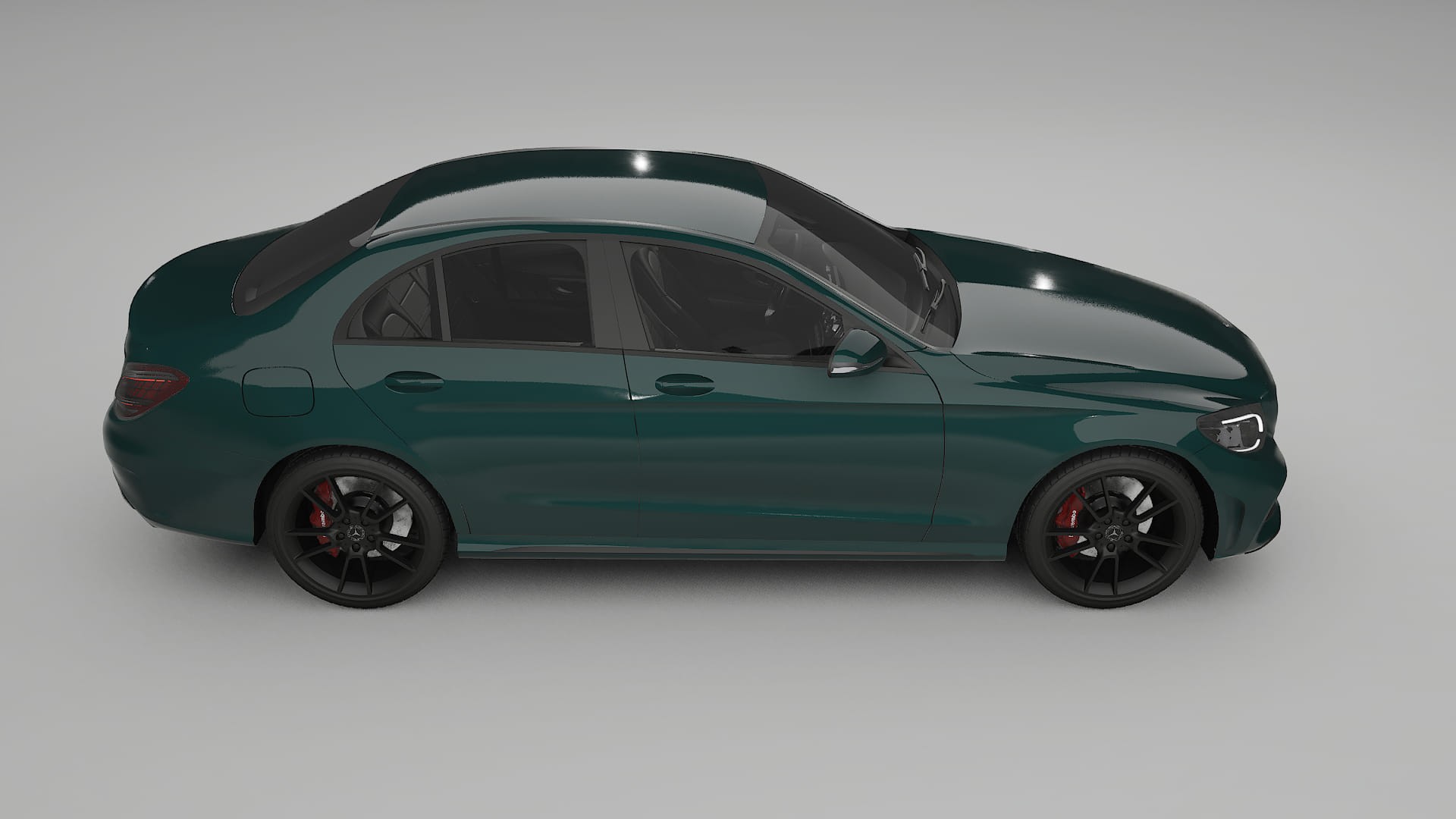 Mercedes C-Class W205 AMG sedan PPF Fólie | INFERNO TPU PPF - kompletní pre-cut kit