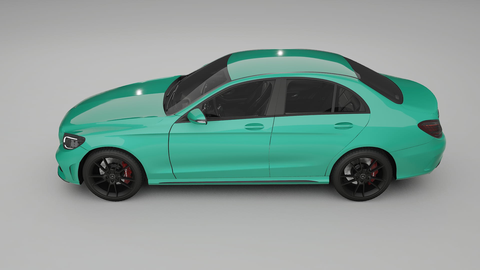 Mercedes C-Class W205 AMG sedan PPF Fólie | JEWEL TPU PPF - kompletní pre-cut kit