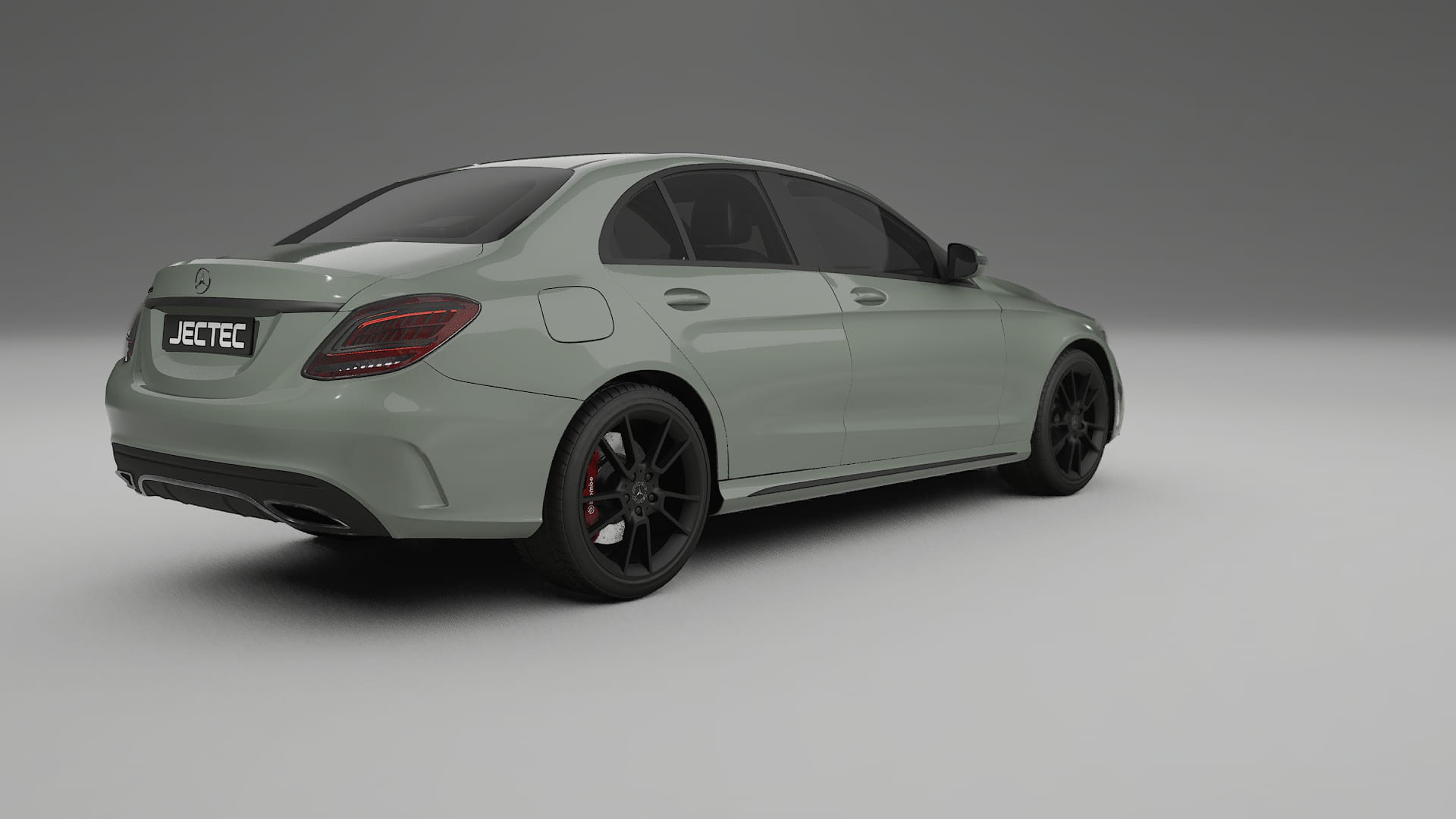 Mercedes C-Class W205 AMG sedan PPF Fólie | SLATE TPU PPF - kompletní pre-cut kit