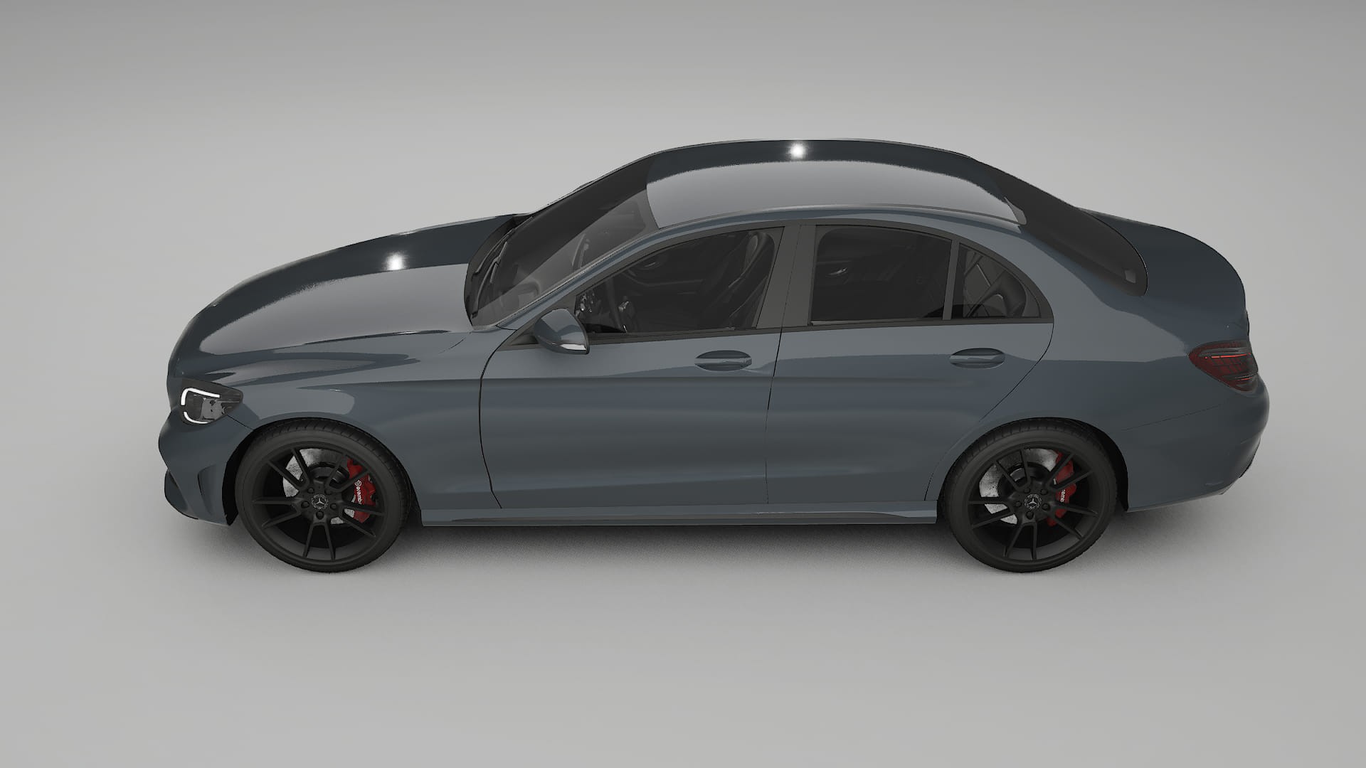 Mercedes C-Class W205 AMG sedan PPF Fólie | GRANITE TPU PPF - kompletní pre-cut kit