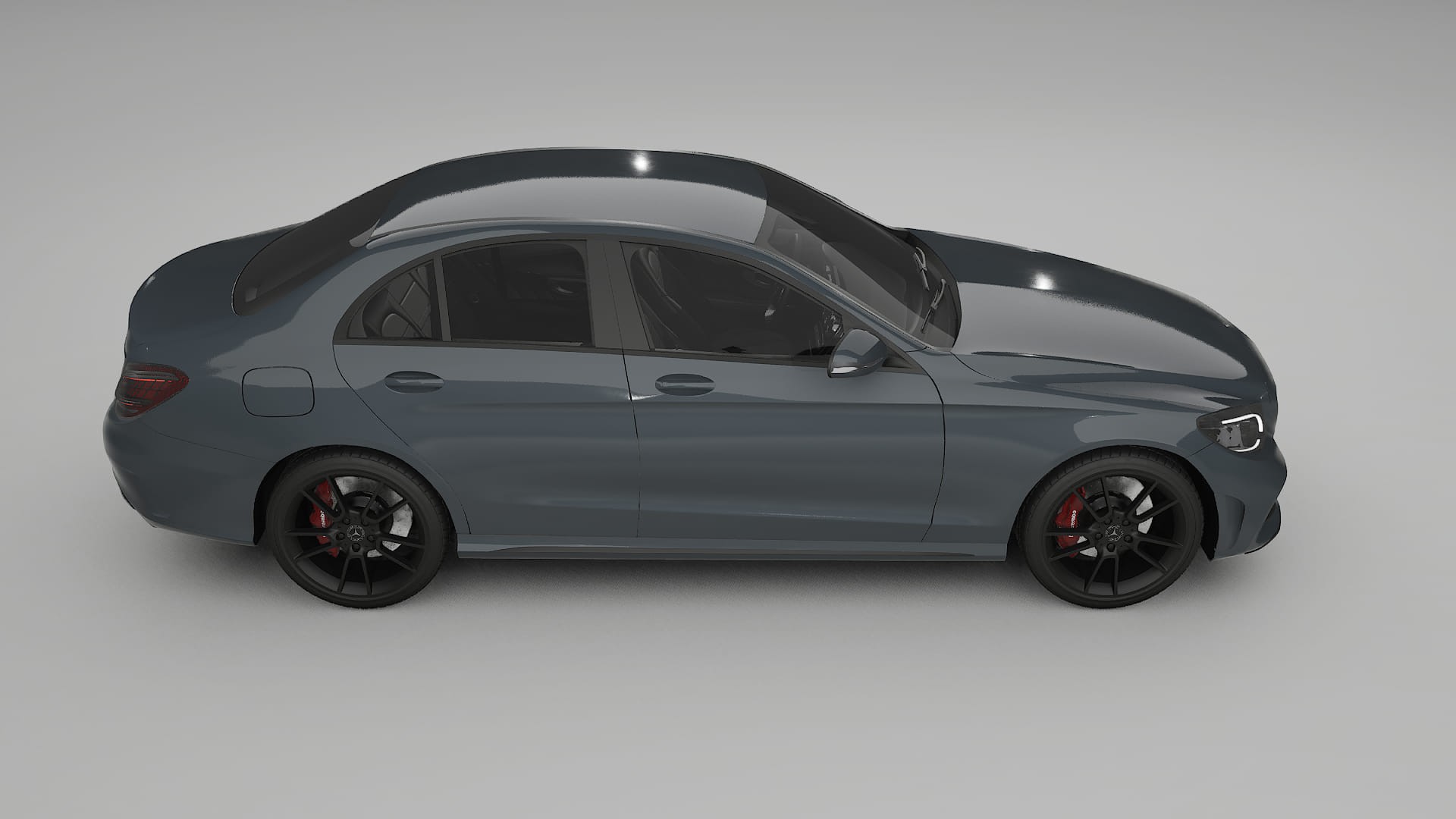 Mercedes C-Class W205 AMG sedan PPF Fólie | GRANITE TPU PPF - kompletní pre-cut kit