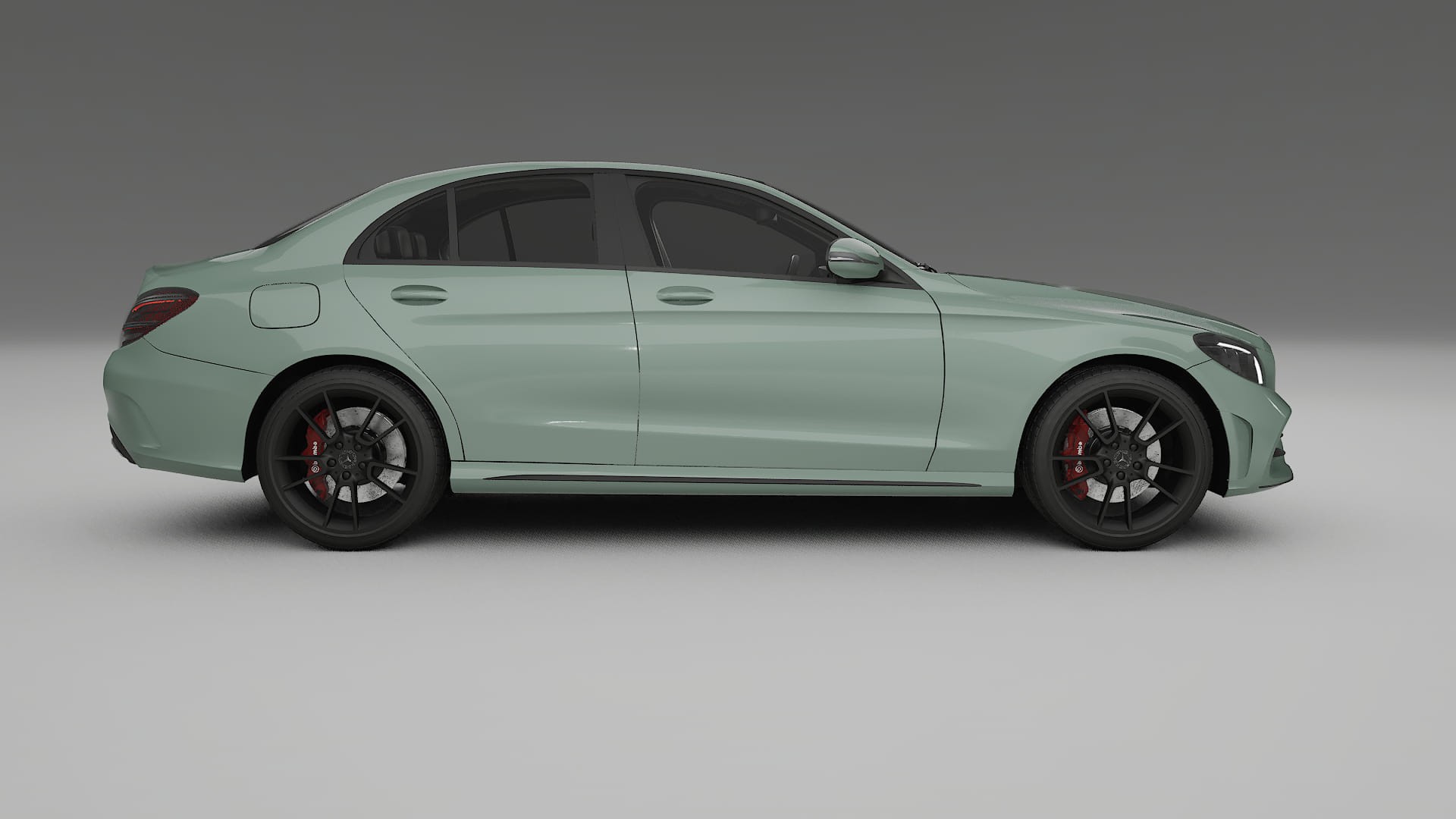 Mercedes C-Class W205 AMG sedan PPF Fólie | CINDER TPU PPF - kompletní pre-cut kit