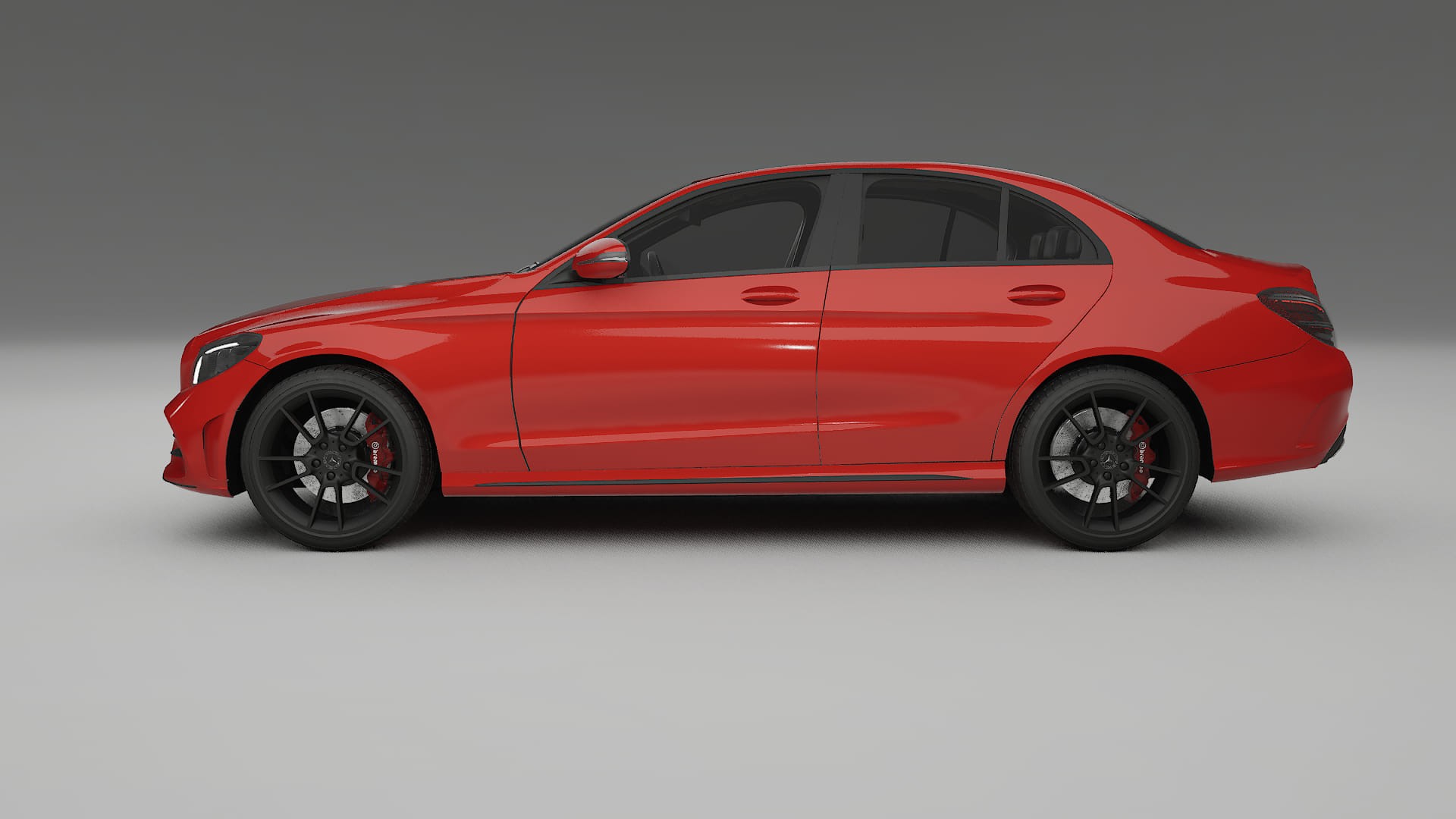 Mercedes C-Class W205 AMG sedan PPF Fólie | BLAZE TPU PPF - kompletní pre-cut kit