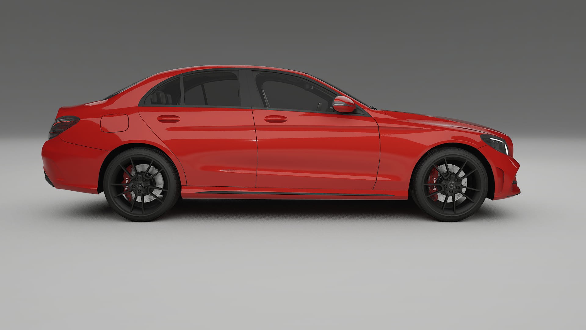 Mercedes C-Class W205 AMG sedan PPF Fólie | BLAZE TPU PPF - kompletní pre-cut kit