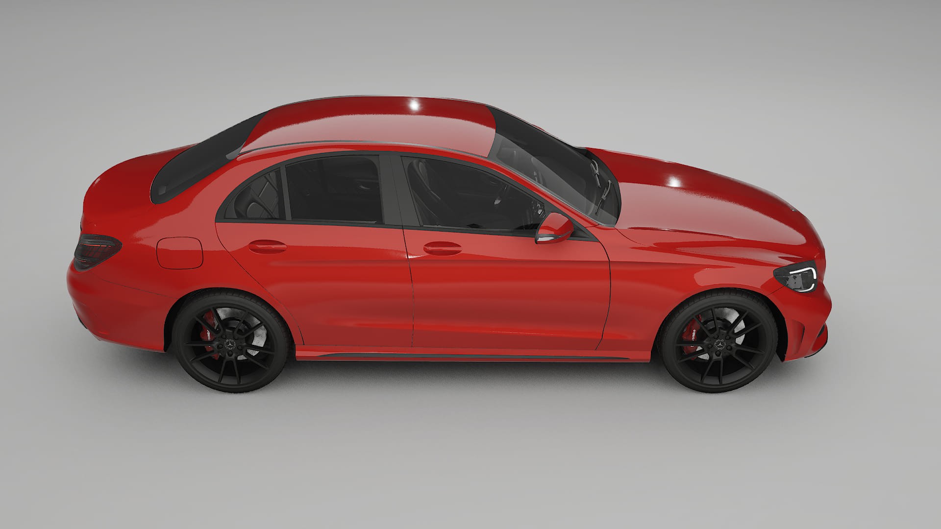 Mercedes C-Class W205 AMG sedan PPF Fólie | BLAZE TPU PPF - kompletní pre-cut kit