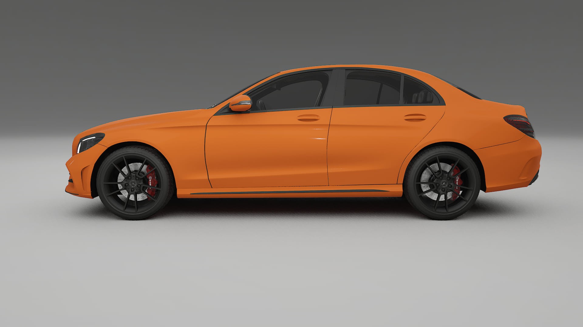 Mercedes C-Class W205 AMG sedan PPF Fólie | ROCKET TPU PPF - kompletní pre-cut kit