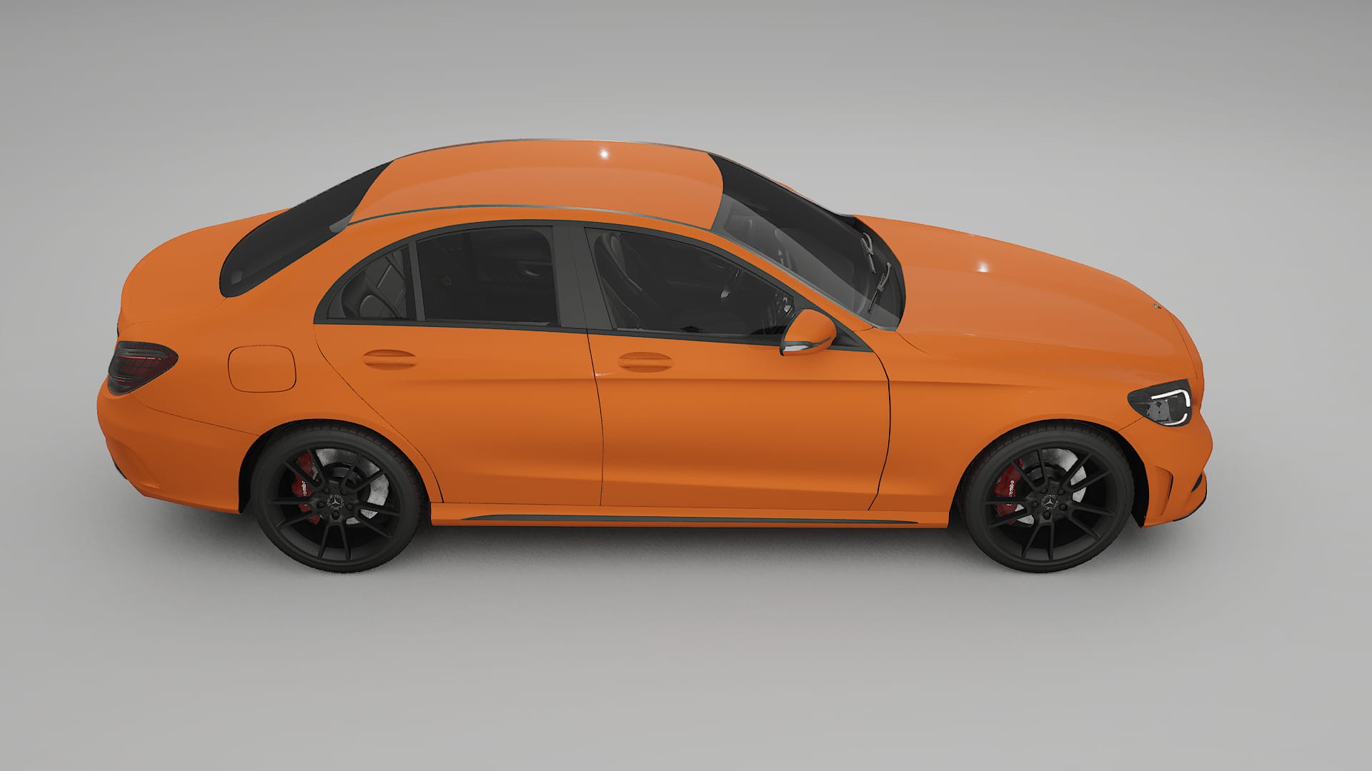Mercedes C-Class W205 AMG sedan PPF Fólie | ROCKET TPU PPF - kompletní pre-cut kit