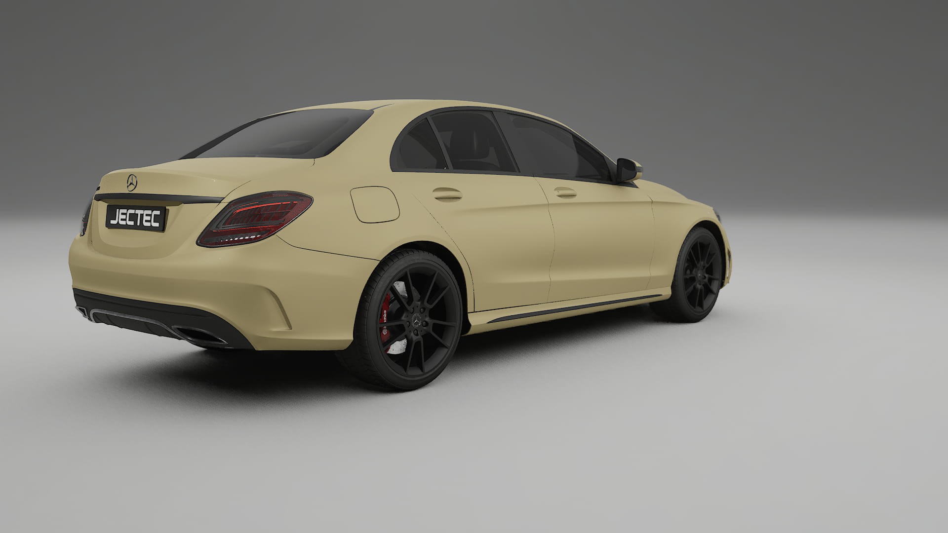 Mercedes C-Class W205 AMG sedan PPF Fólie | SAND TPU PPF - kompletní pre-cut kit