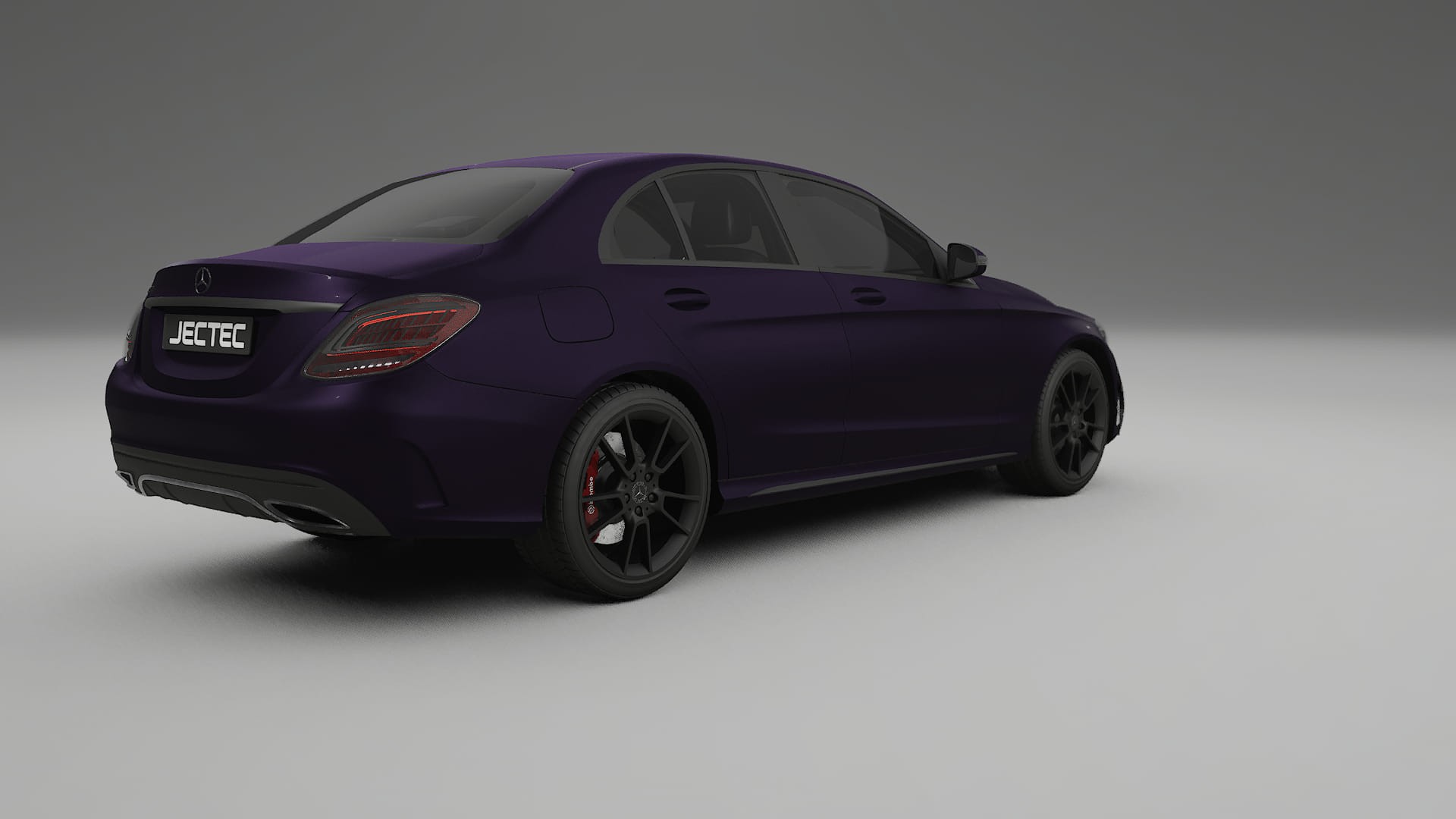 Mercedes C-Class W205 AMG sedan PPF Fólie | VIOLET TPU PPF - kompletní pre-cut kit