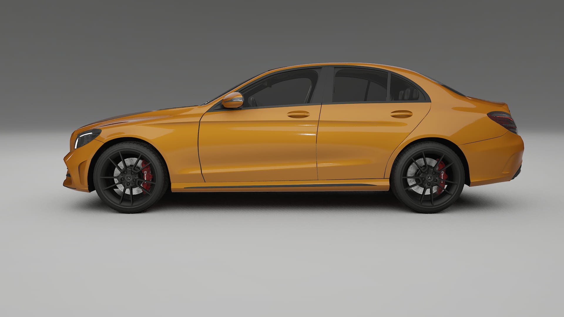 Mercedes C-Class W205 AMG sedan PPF Fólie | DAISY TPU PPF - kompletní pre-cut kit