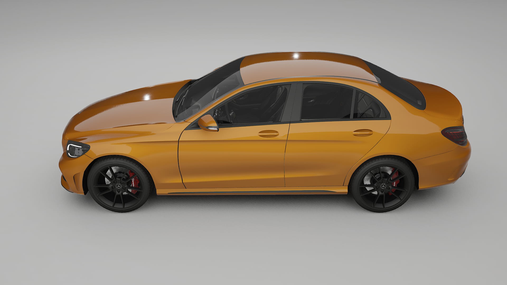 Mercedes C-Class W205 AMG sedan PPF Fólie | DAISY TPU PPF - kompletní pre-cut kit
