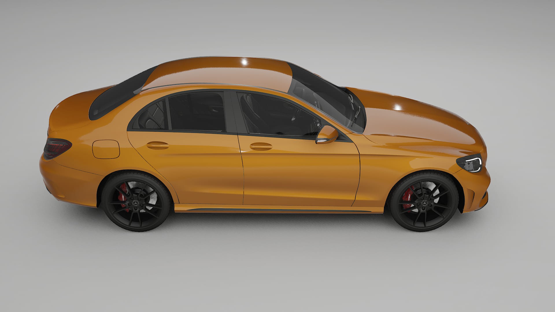 Mercedes C-Class W205 AMG sedan PPF Fólie | DAISY TPU PPF - kompletní pre-cut kit