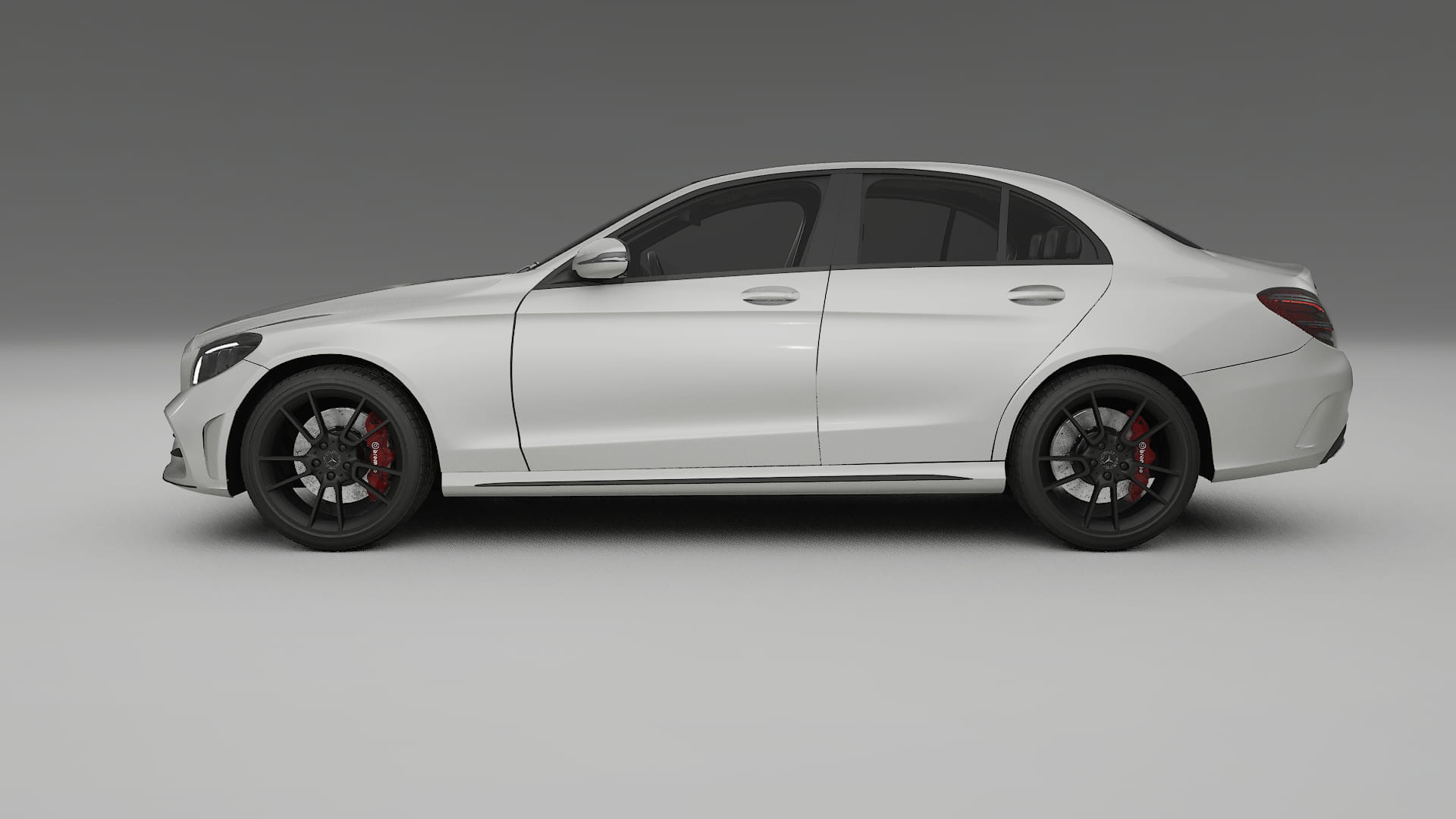 Mercedes C-Class W205 AMG sedan PPF Fólie | PEARL TPU PPF - kompletní pre-cut kit