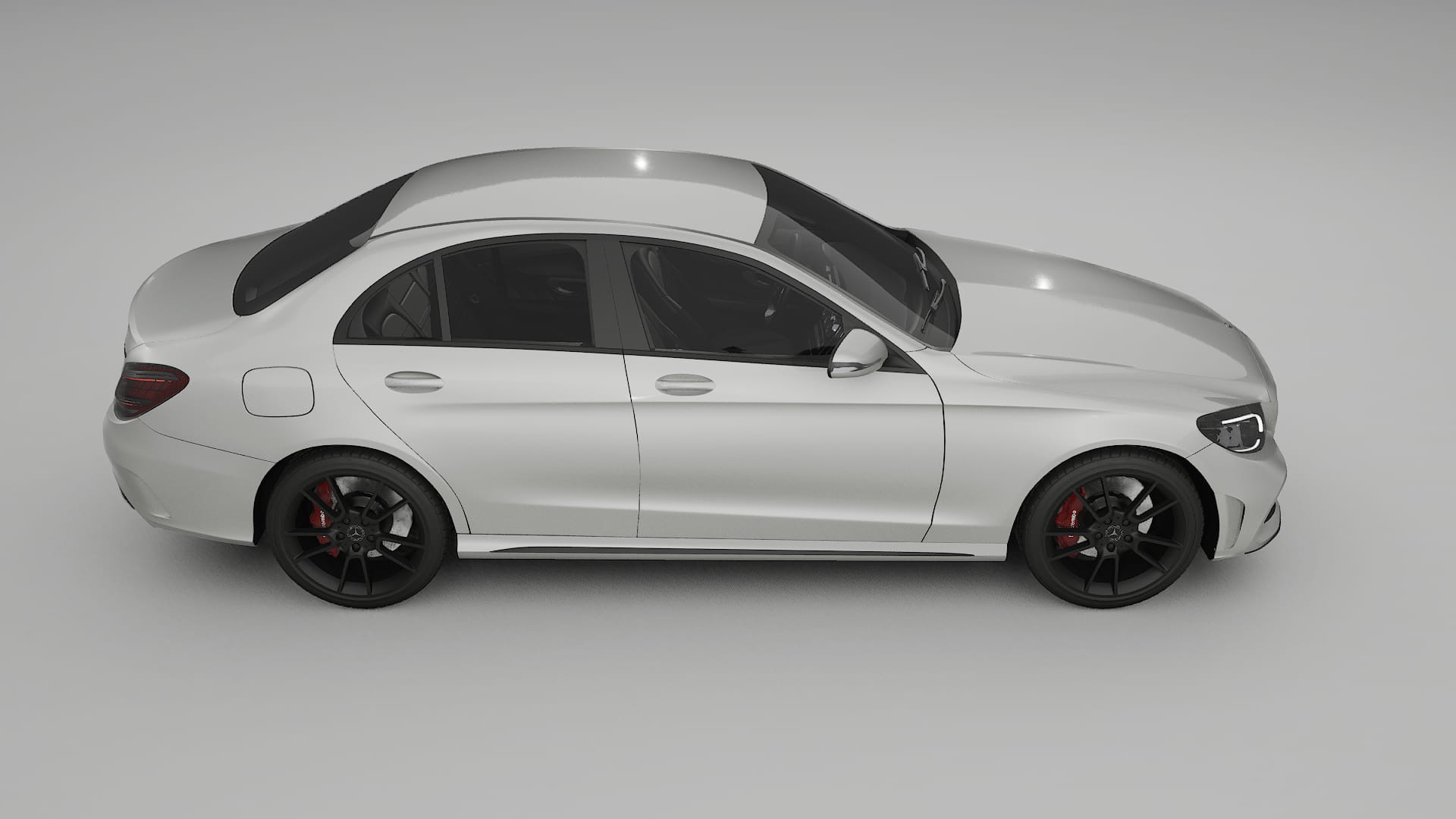 Mercedes C-Class W205 AMG sedan PPF Fólie | PEARL TPU PPF - kompletní pre-cut kit