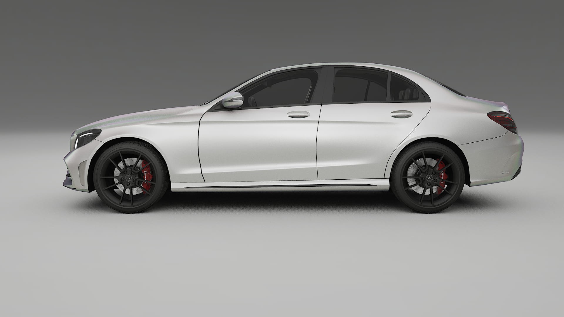 Mercedes C-Class W205 AMG sedan PPF Fólie | NEBULA TPU PPF - kompletní pre-cut kit