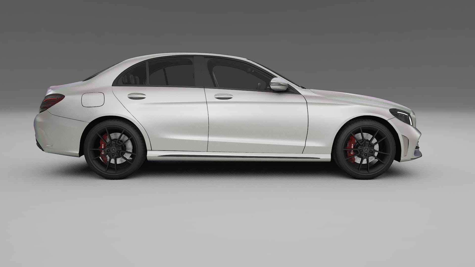 Mercedes C-Class W205 AMG sedan PPF Fólie | NEBULA TPU PPF - kompletní pre-cut kit