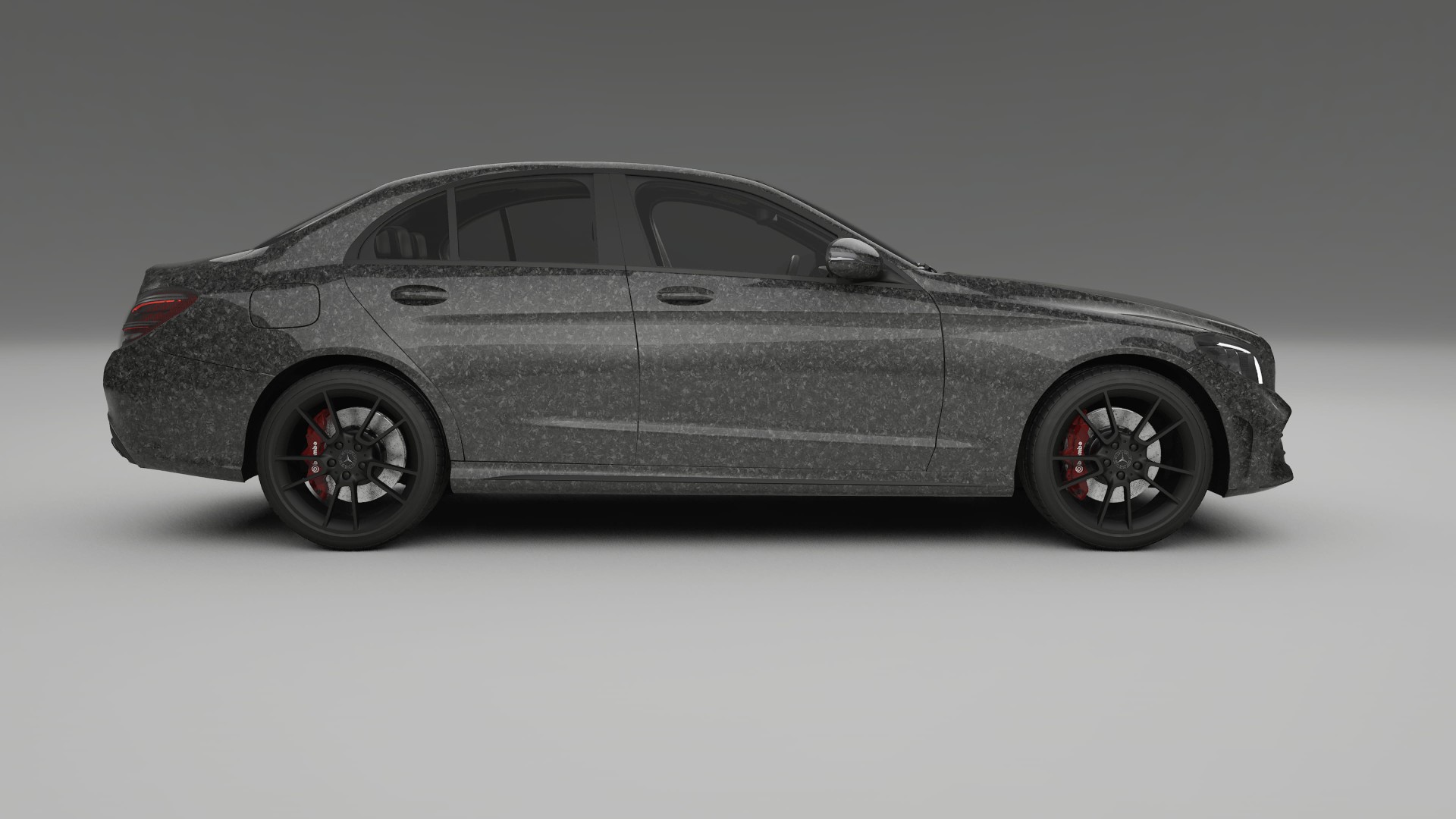 Mercedes C-Class W205 AMG sedan PPF Fólie | FORGED S TPU PPF - kompletní pre-cut kit