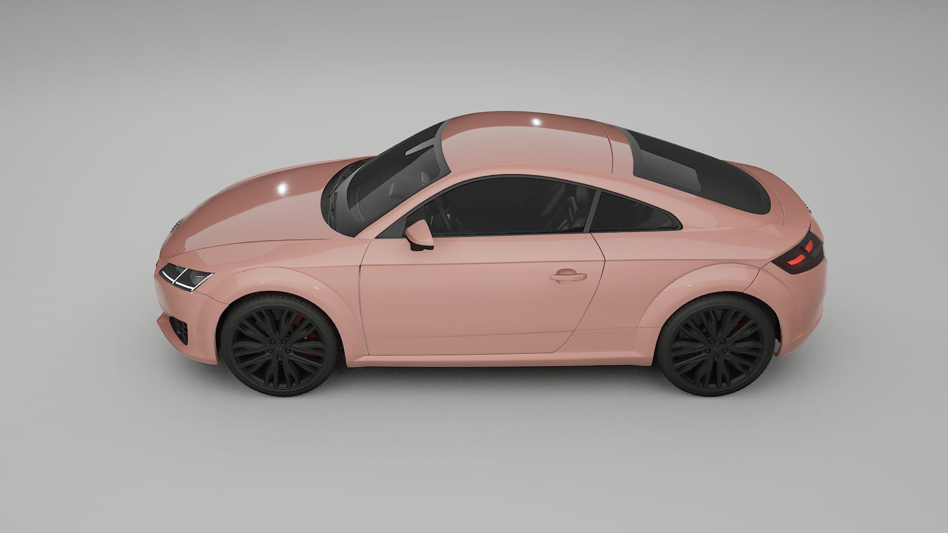 Audi TT Coupe 8S prefacelift PPF Fólie | BLUSH TPU PPF - kompletní pre-cut kit