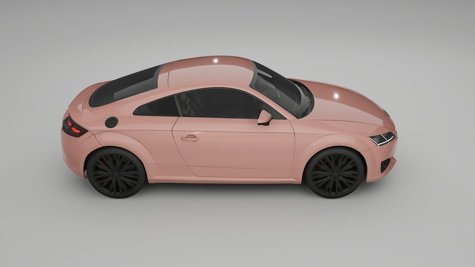 Audi TT Coupe 8S prefacelift PPF Fólie | BLUSH TPU PPF - kompletní pre-cut kit