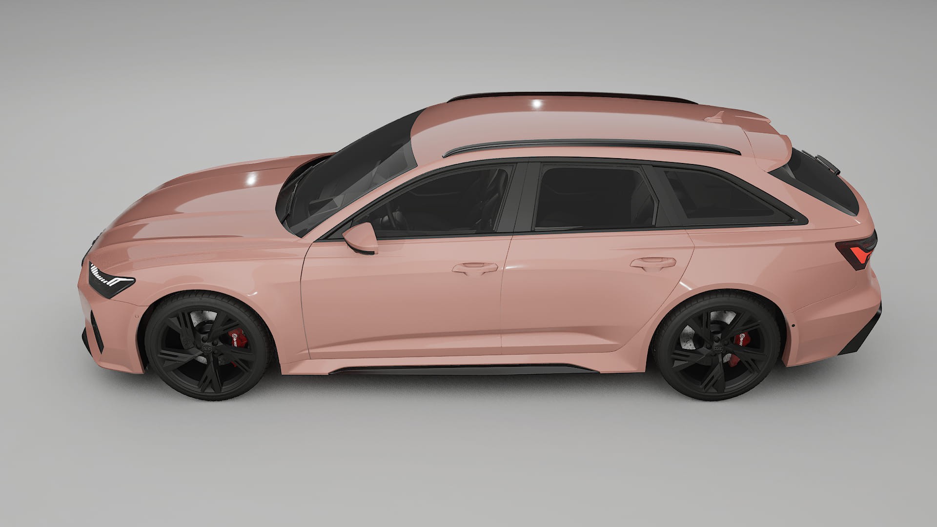 Audi RS6 Avant C8 facelift PPF Fólie | BLUSH TPU PPF - kompletní pre-cut kit