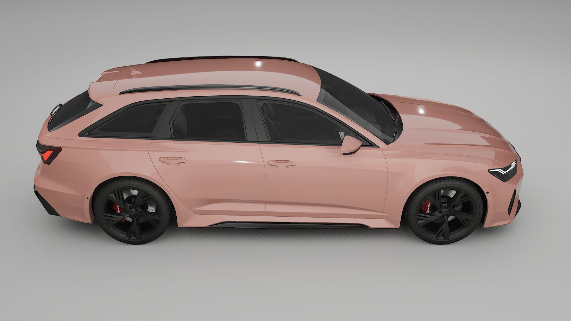 Audi RS6 Avant C8 facelift PPF Fólie | BLUSH TPU PPF - kompletní pre-cut kit
