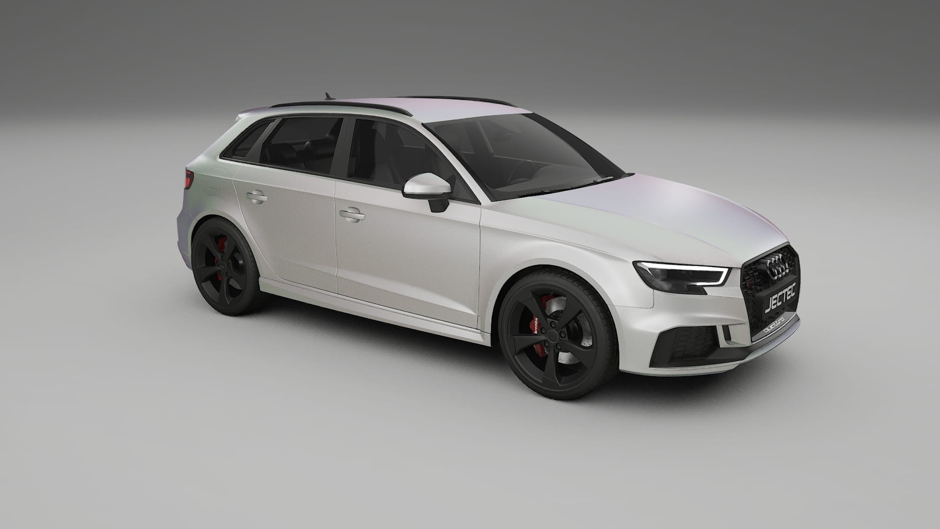 Audi RS3 Sportback 8V facelift PPF Fólie | NEBULA TPU PPF - kompletní pre-cut kit
