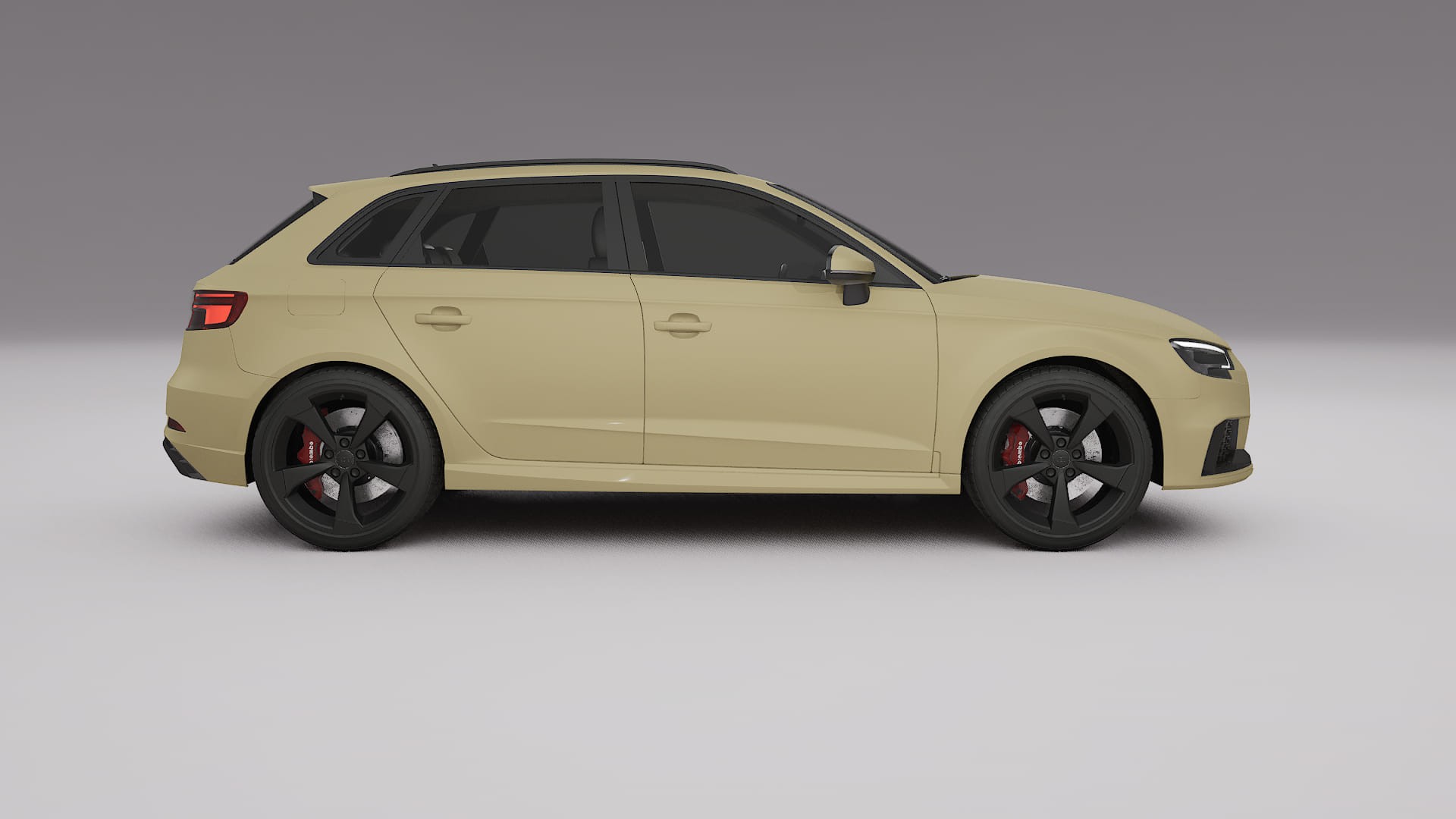 Audi RS3 Sportback 8V facelift PPF Fólie | SAND TPU PPF - kompletní pre-cut kit