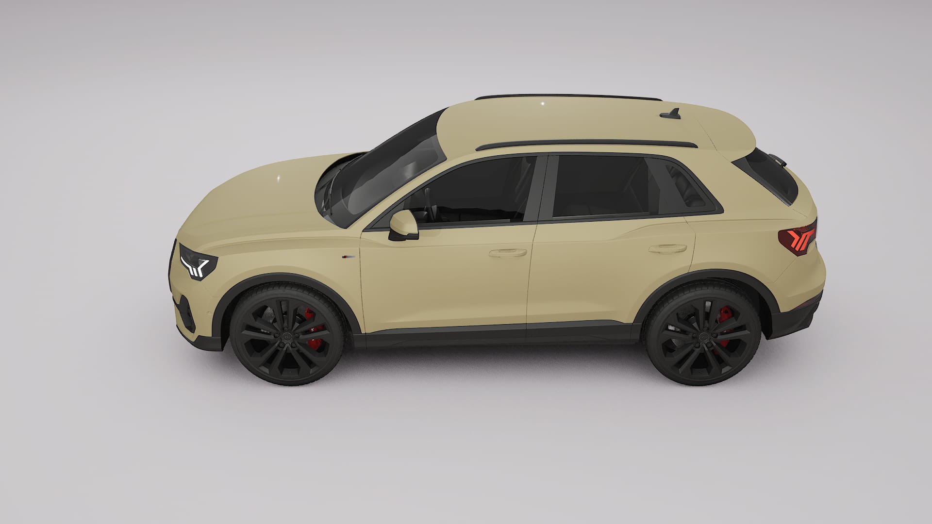 Audi Q3 S-Line F3 PPF Fólie | SAND TPU PPF - kompletní pre-cut kit
