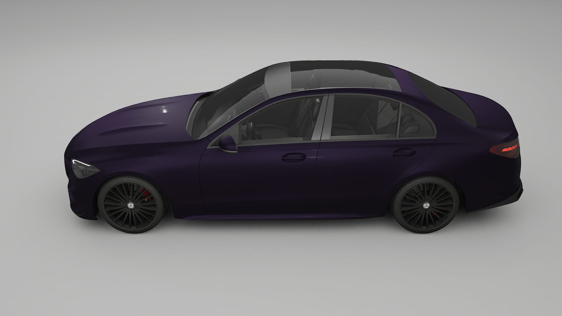 Mercedes C-Class W206 PPF Fólie | VIOLET TPU PPF - kompletní pre-cut kit