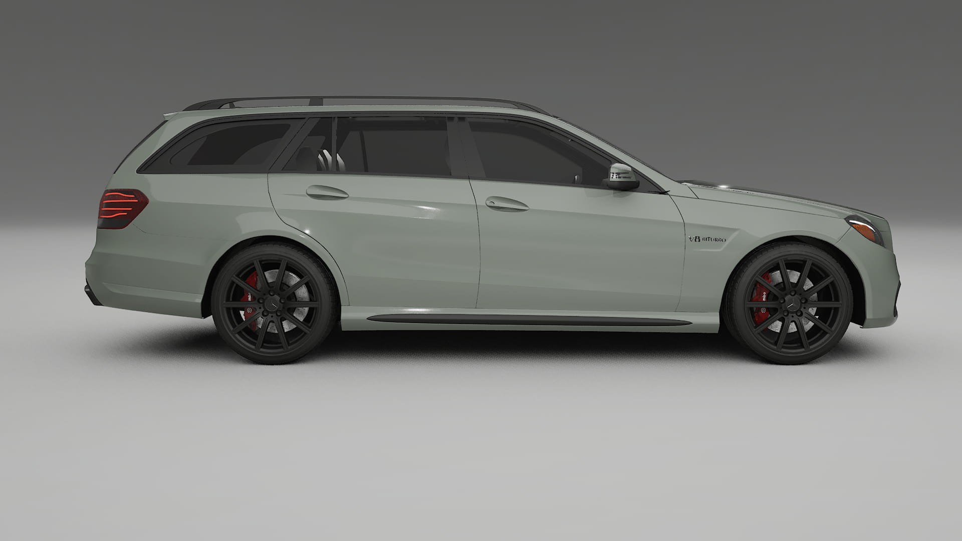 Mercedes E63 AMG Combi W212 facelift PPF Fólie | SLATE TPU PPF - kompletní pre-cut kit