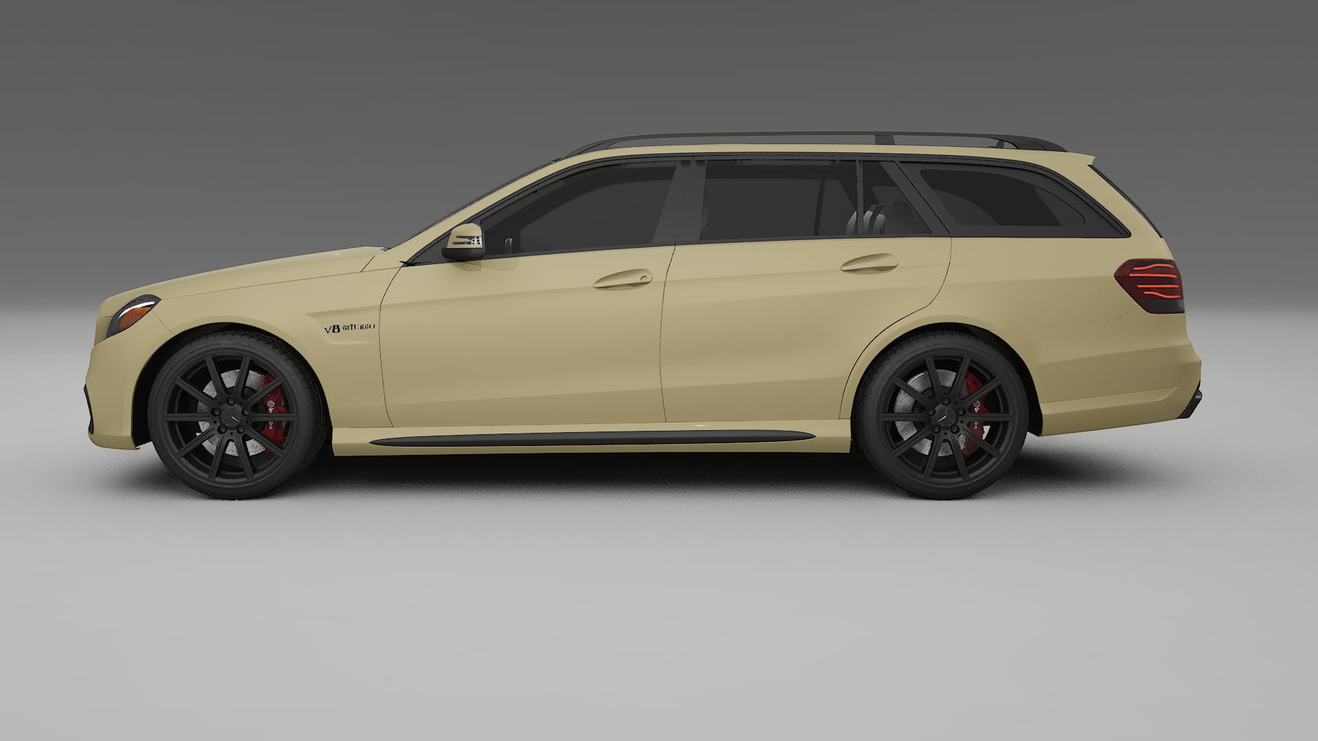 Mercedes E63 AMG Combi W212 facelift PPF Fólie | SAND TPU PPF - kompletní pre-cut kit