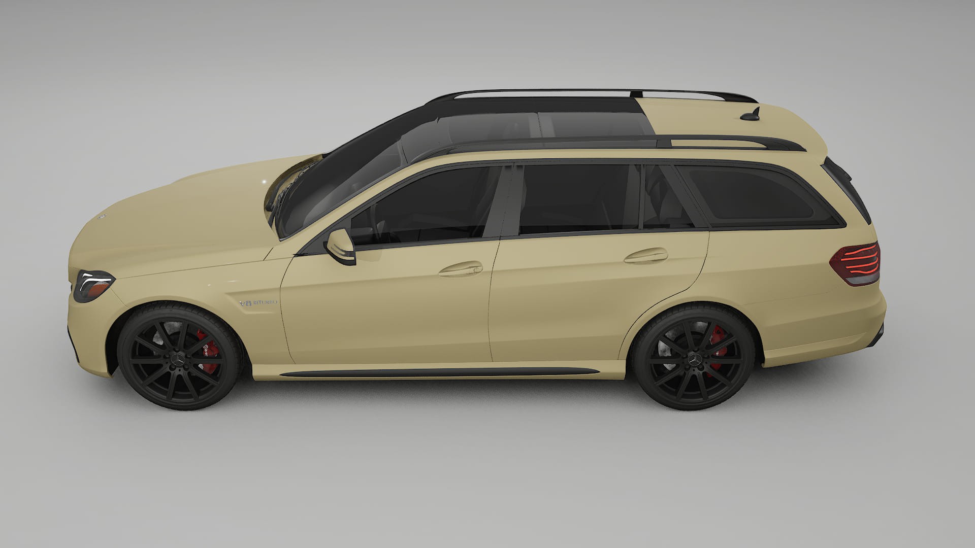 Mercedes E63 AMG Combi W212 facelift PPF Fólie | SAND TPU PPF - kompletní pre-cut kit