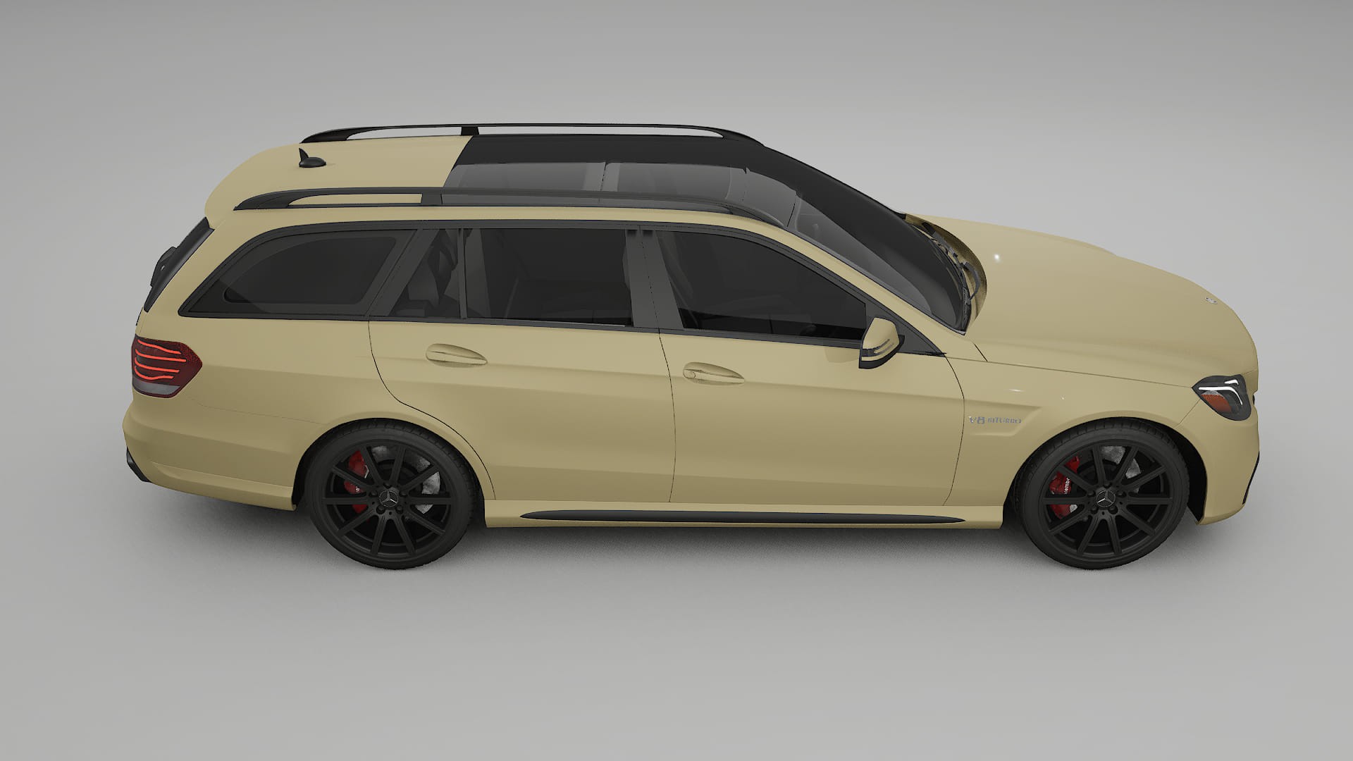 Mercedes E63 AMG Combi W212 facelift PPF Fólie | SAND TPU PPF - kompletní pre-cut kit