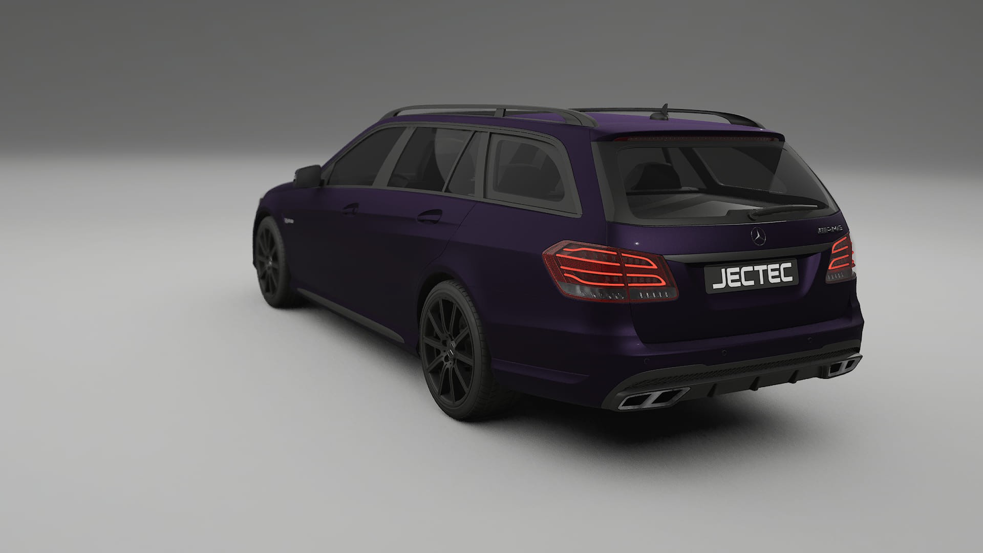 Mercedes E63 AMG Combi W212 facelift PPF Fólie | VIOLET TPU PPF - kompletní pre-cut kit