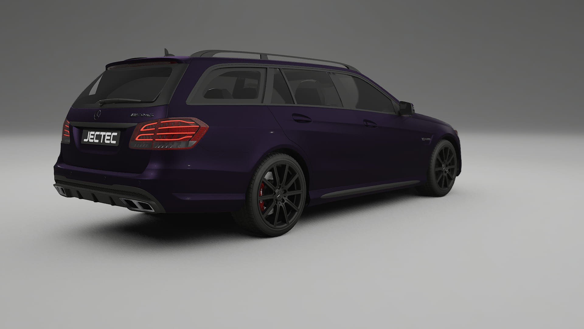 Mercedes E63 AMG Combi W212 facelift PPF Fólie | VIOLET TPU PPF - kompletní pre-cut kit