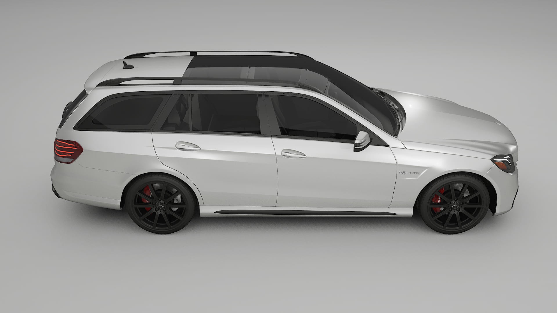 Mercedes E63 AMG Combi W212 facelift PPF Fólie | OPAL TPU PPF - kompletní pre-cut kit