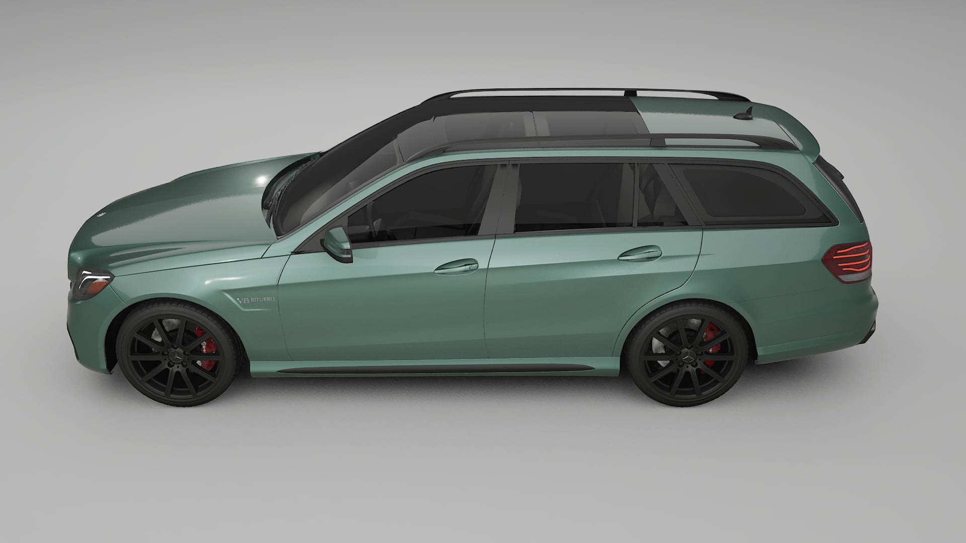Mercedes E63 AMG Combi W212 facelift PPF Fólie | EVERGREEN TPU PPF - kompletní pre-cut kit