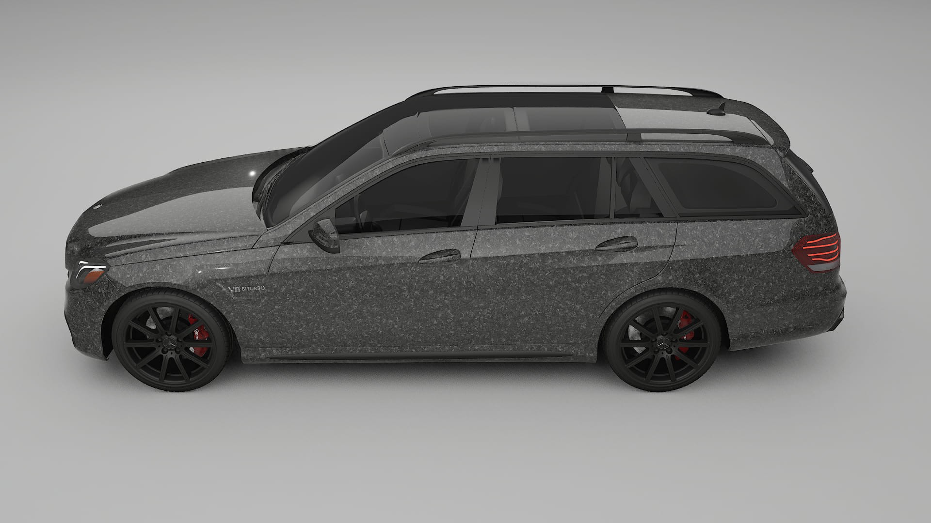 Mercedes E63 AMG Combi W212 facelift PPF Fólie | FORGED S TPU PPF - kompletní pre-cut kit
