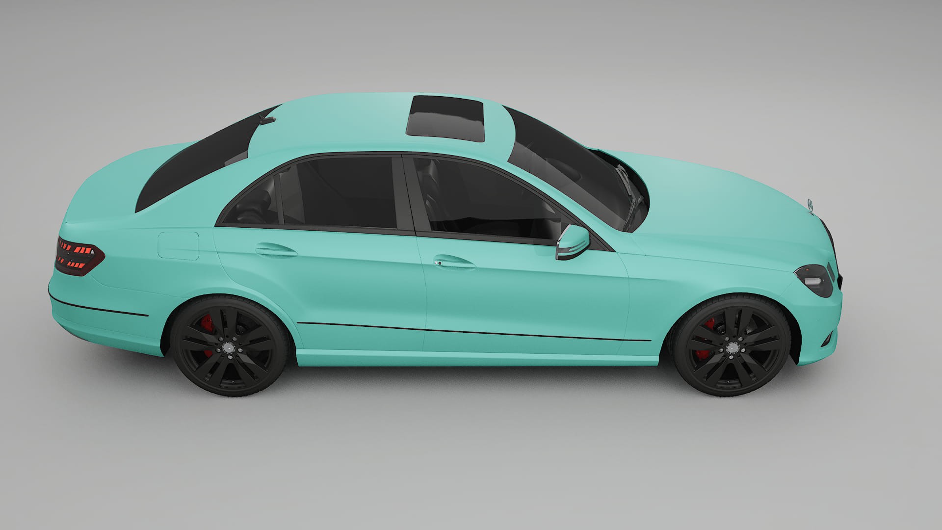 Mercedes E-Class Sedan W212 Prefacelift PPF Fólie | FROST TPU PPF - kompletní pre-cut kit