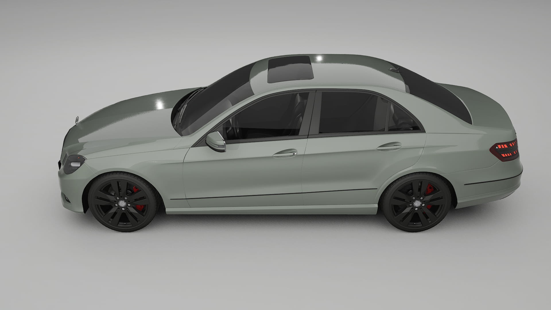 Mercedes E-Class Sedan W212 Prefacelift PPF Fólie | SLATE TPU PPF - kompletní pre-cut kit