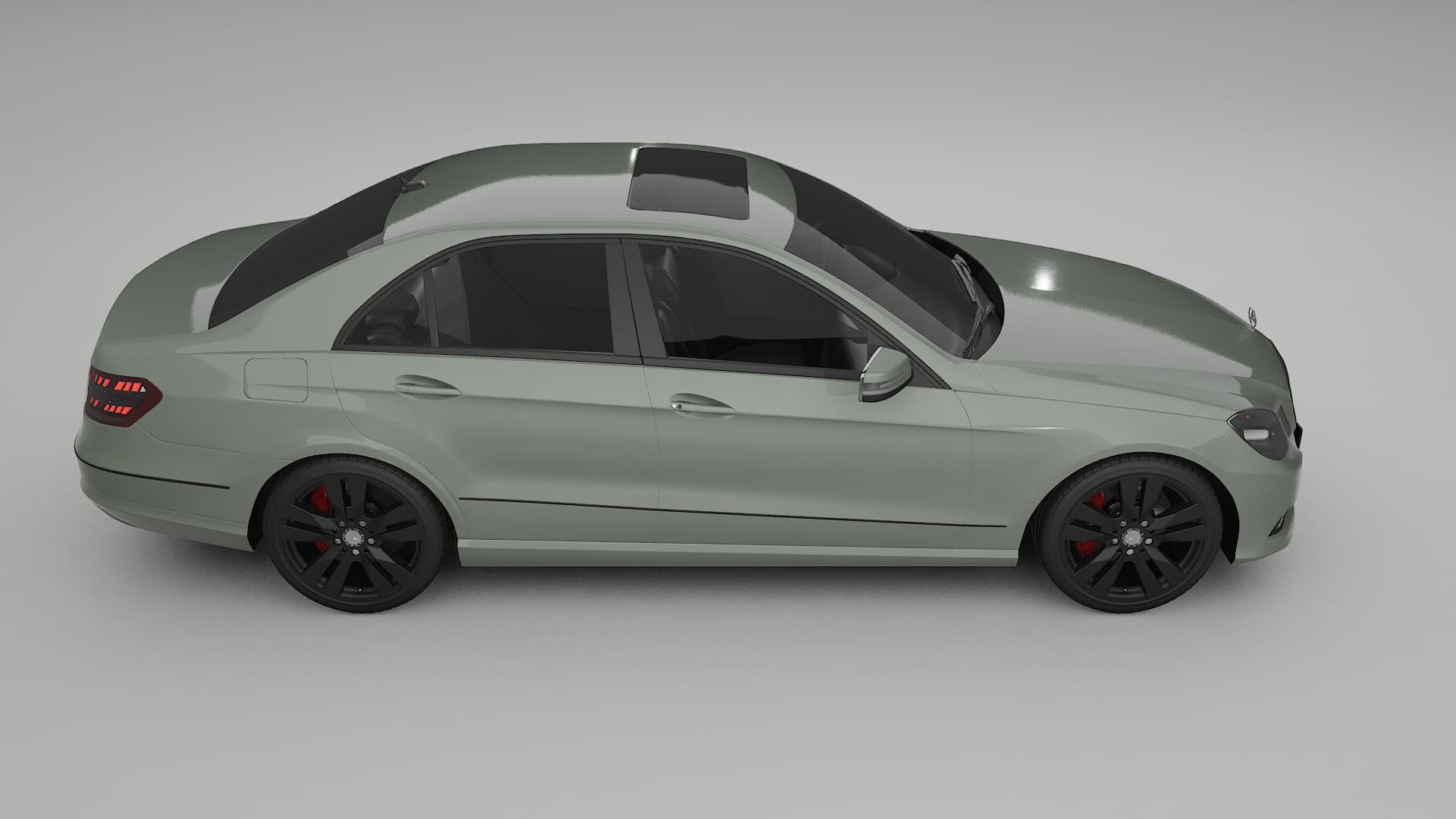 Mercedes E-Class Sedan W212 Prefacelift PPF Fólie | SLATE TPU PPF - kompletní pre-cut kit