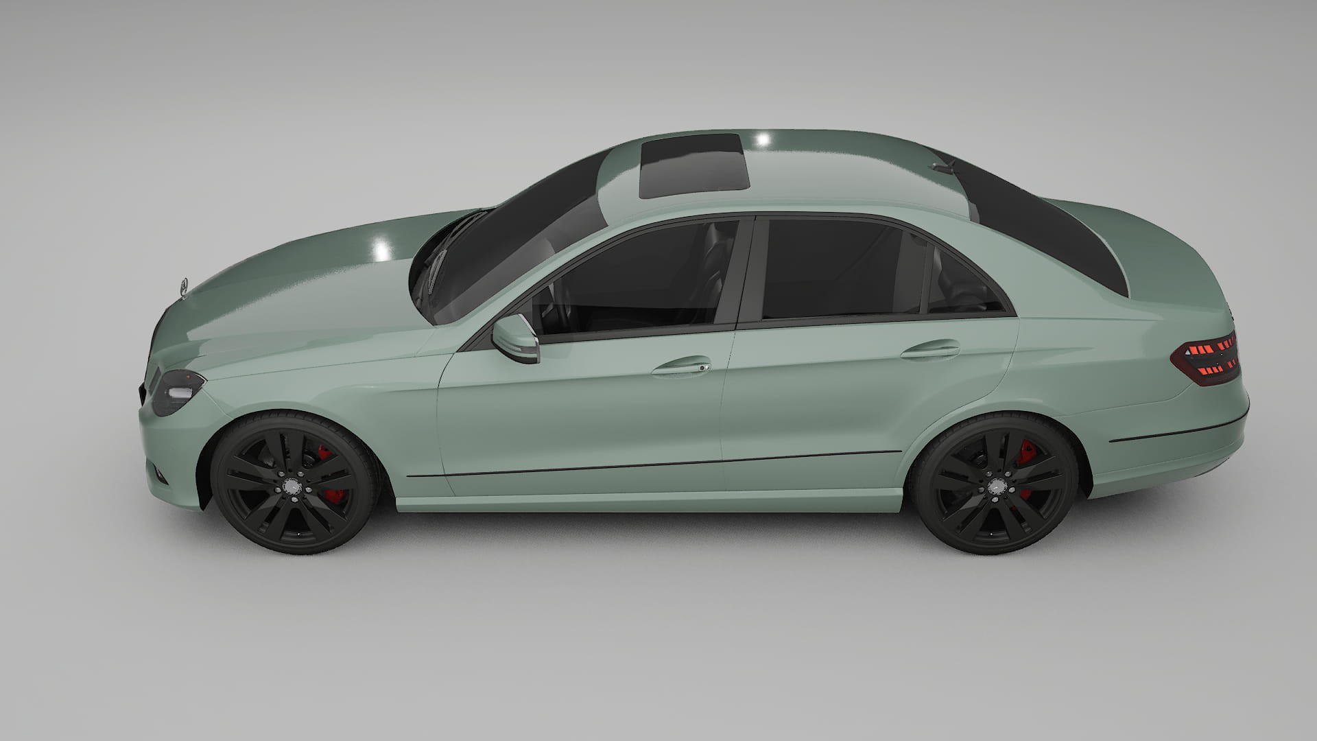 Mercedes E-Class Sedan W212 Prefacelift PPF Fólie | CINDER TPU PPF - kompletní pre-cut kit