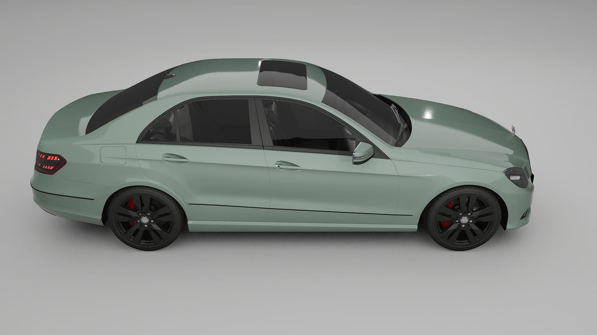 Mercedes E-Class Sedan W212 Prefacelift PPF Fólie | CINDER TPU PPF - kompletní pre-cut kit