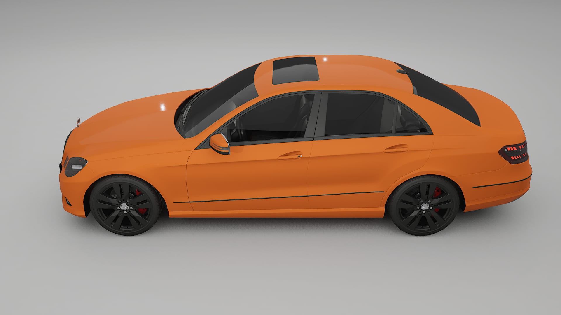 Mercedes E-Class Sedan W212 Prefacelift PPF Fólie | ROCKET TPU PPF - kompletní pre-cut kit