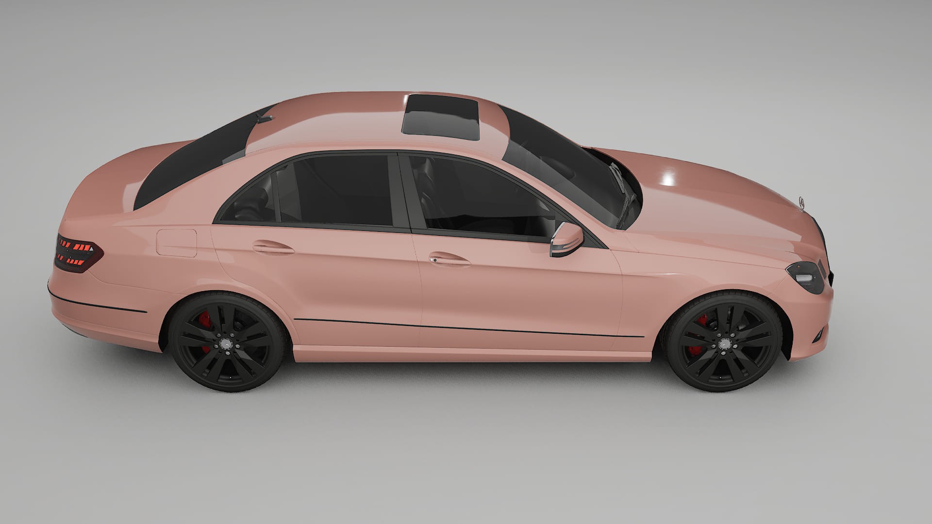 Mercedes E-Class Sedan W212 Prefacelift PPF Fólie | BLUSH TPU PPF - kompletní pre-cut kit