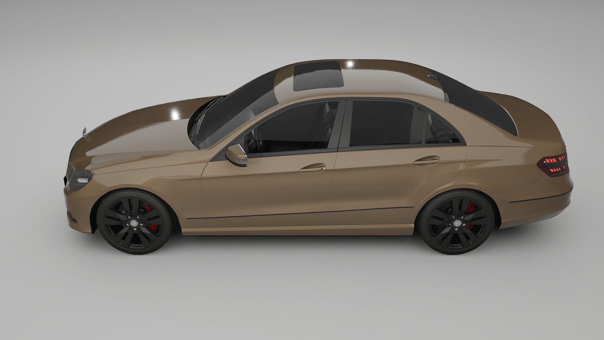 Mercedes E-Class Sedan W212 Prefacelift PPF Fólie | SAHARA TPU PPF - kompletní pre-cut kit