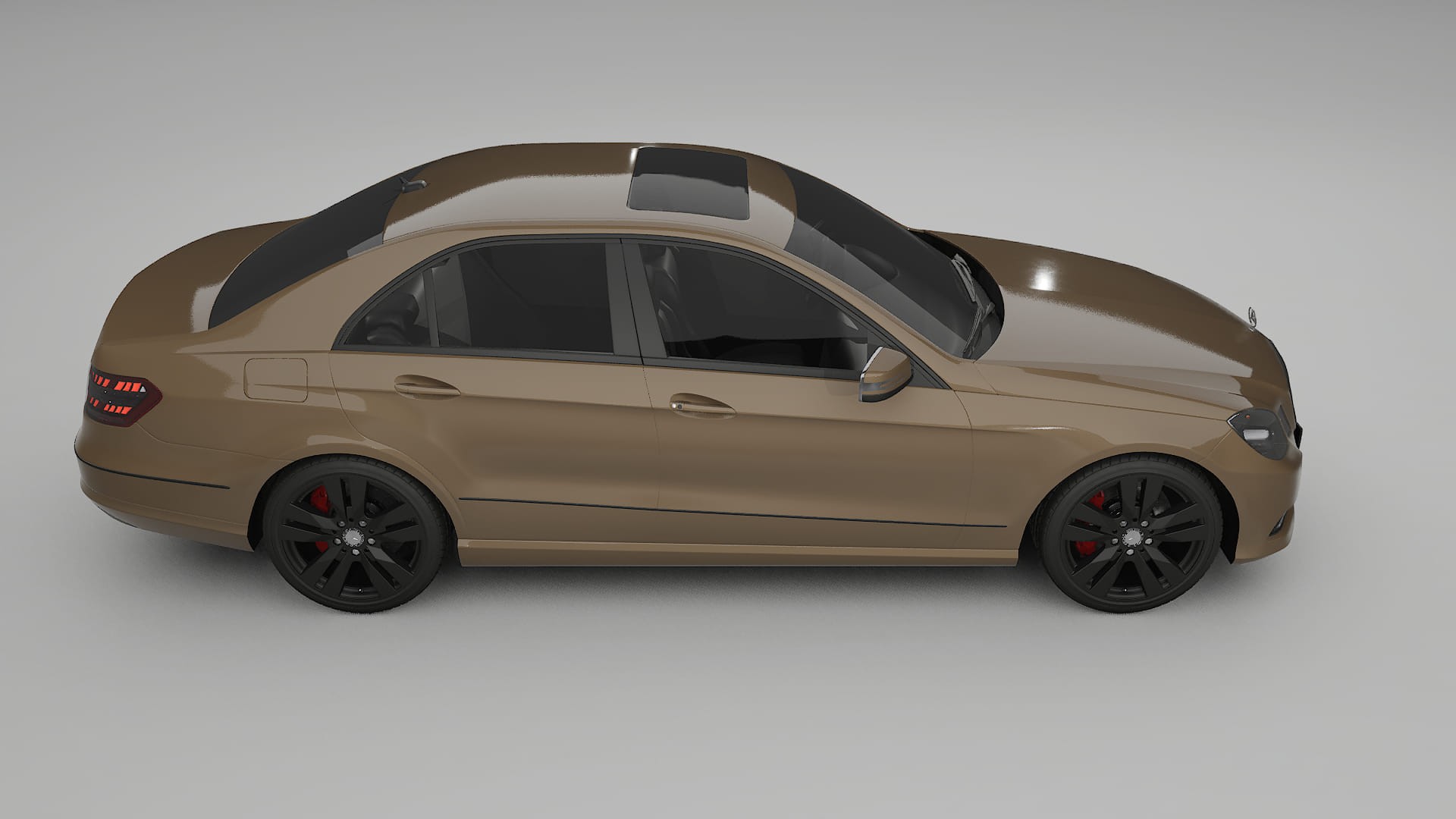 Mercedes E-Class Sedan W212 Prefacelift PPF Fólie | SAHARA TPU PPF - kompletní pre-cut kit