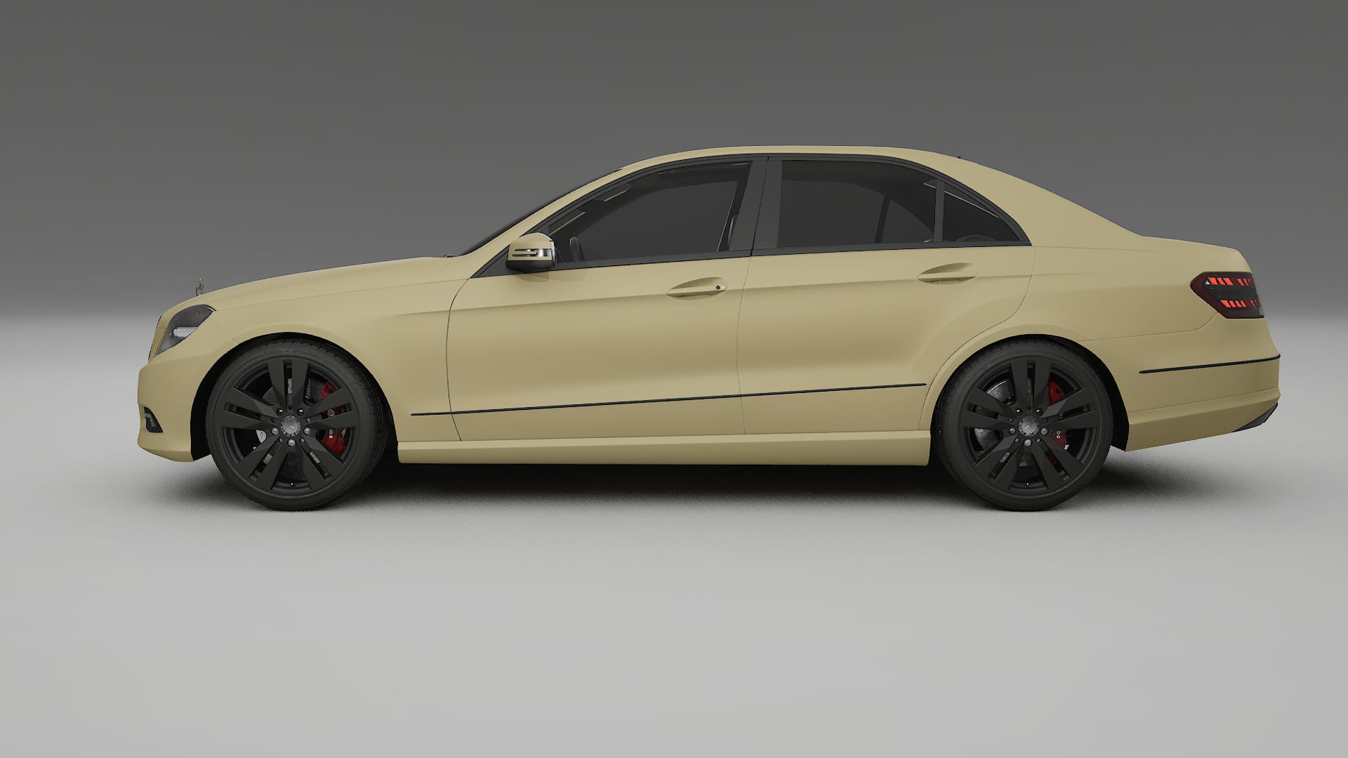 Mercedes E-Class Sedan W212 Prefacelift PPF Fólie | SAND TPU PPF - kompletní pre-cut kit