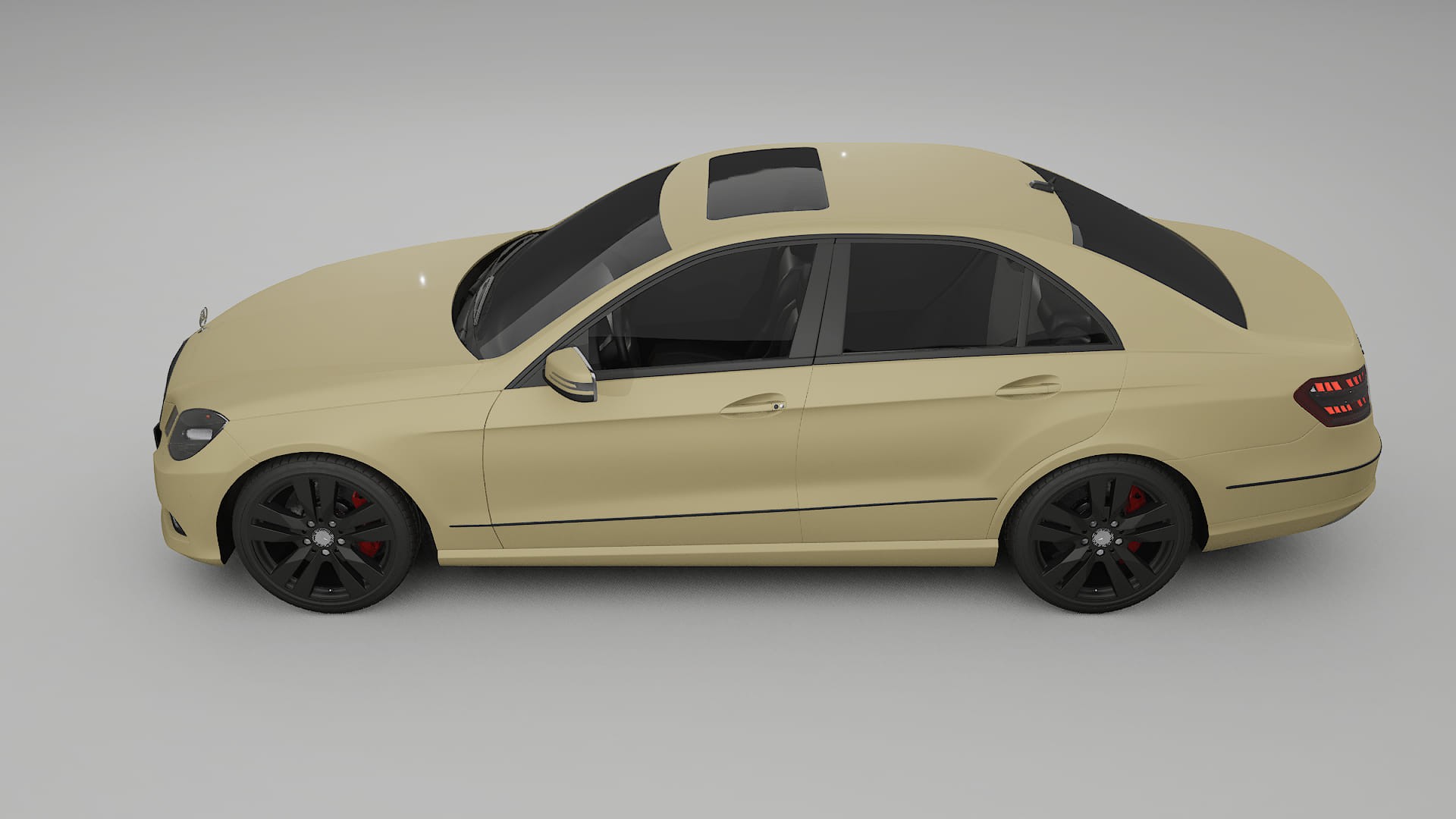 Mercedes E-Class Sedan W212 Prefacelift PPF Fólie | SAND TPU PPF - kompletní pre-cut kit