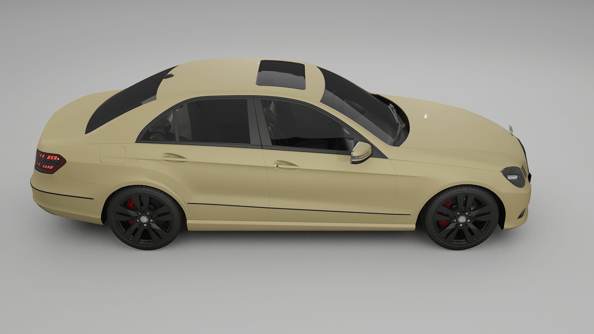 Mercedes E-Class Sedan W212 Prefacelift PPF Fólie | SAND TPU PPF - kompletní pre-cut kit